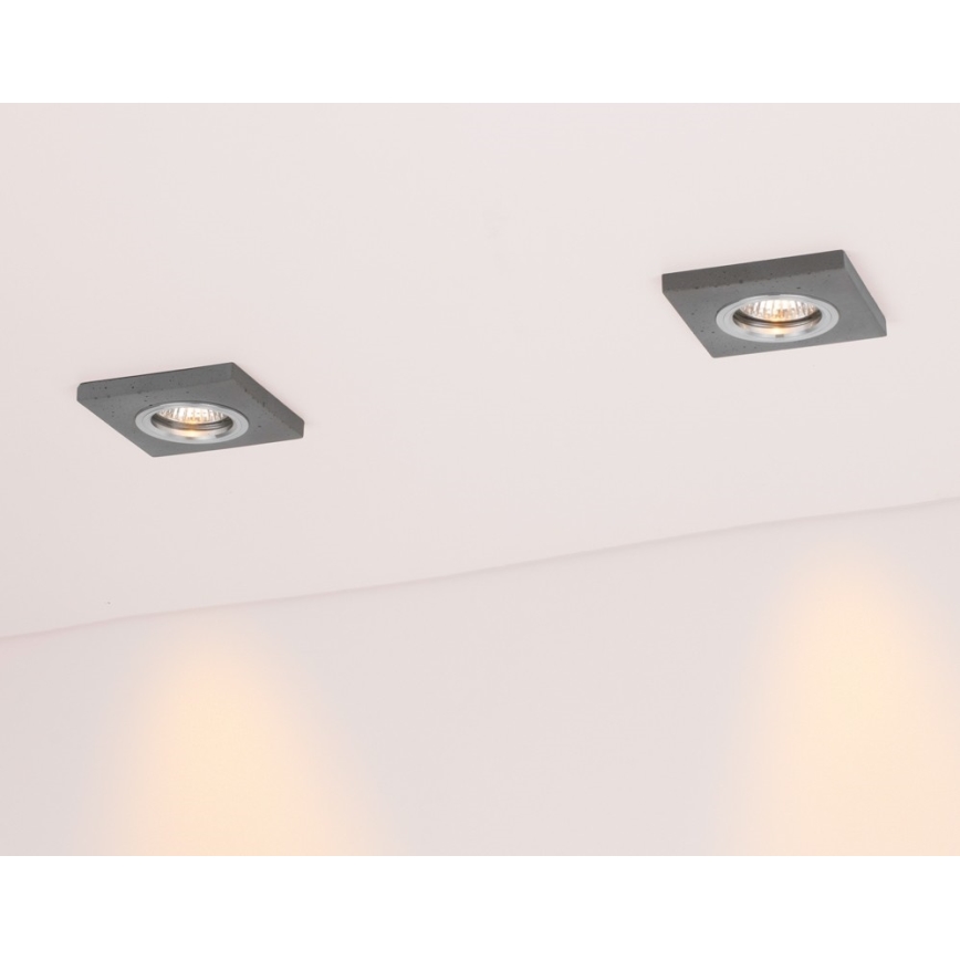 LED Podhledové svítidlo VITAR 1xGU10/5W/230V CRI 90 beton