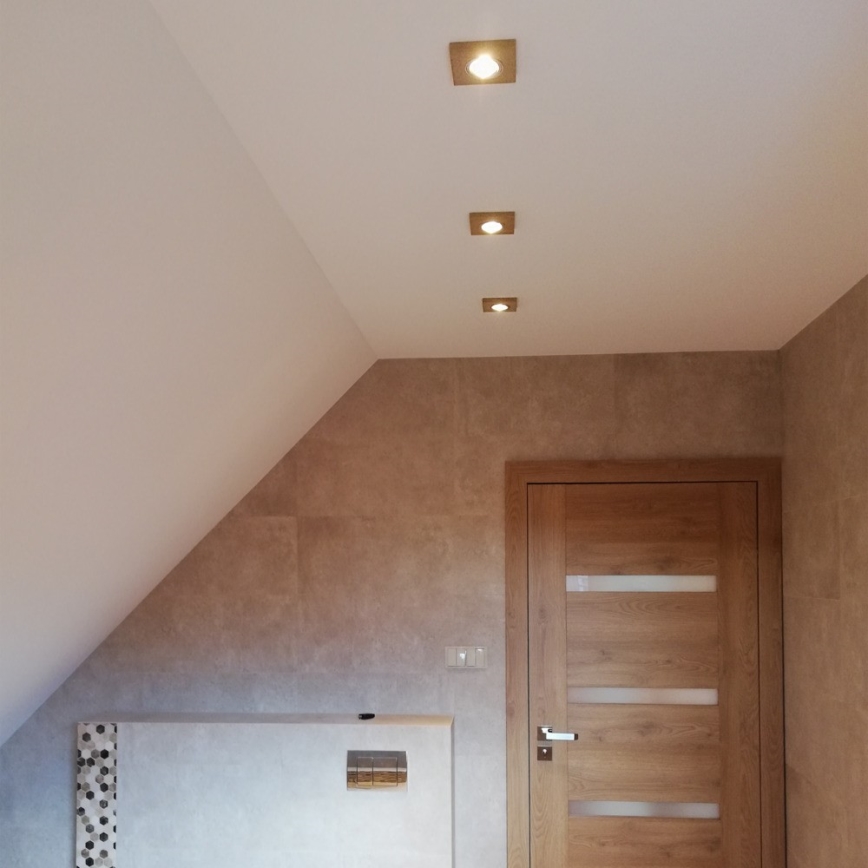 SADA 3x LED Podhledové svítidlo VITAR 1xGU10/5W/230V CRI 90 pískovec