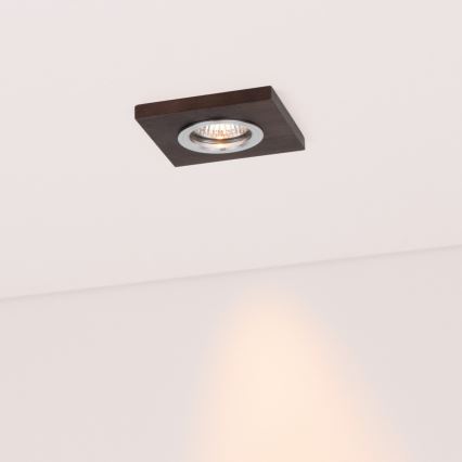 SADA 3x LED Podhledové svítidlo VITAR 3xGU10/5W/230V buk