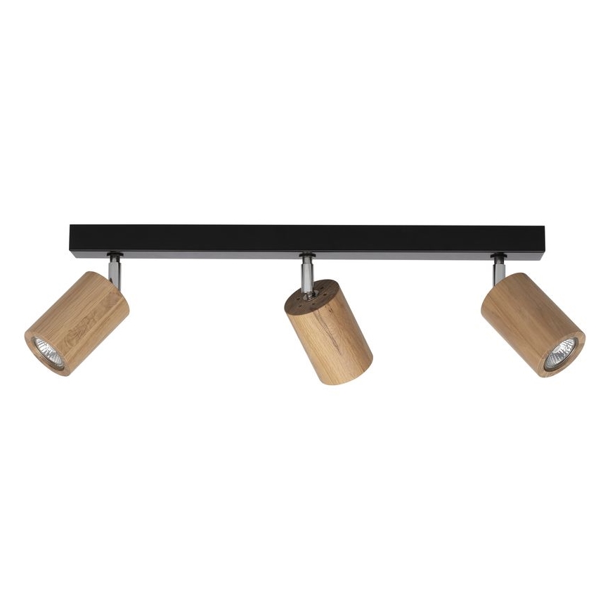 LED Stropní bodové svítidlo MATTI 3xGU10/5W/230V dub