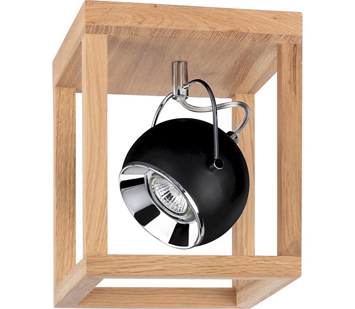 Spot-Light Spot-Light 5224174 - LED Stropní svítidlo ROY 1xGU10/5W/230V matný dub SP0258