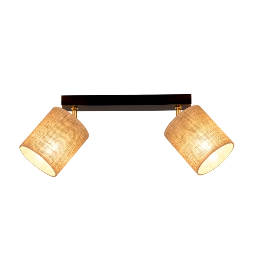 Stropní bodové svítidlo JUTE 2xE27/25W/230V