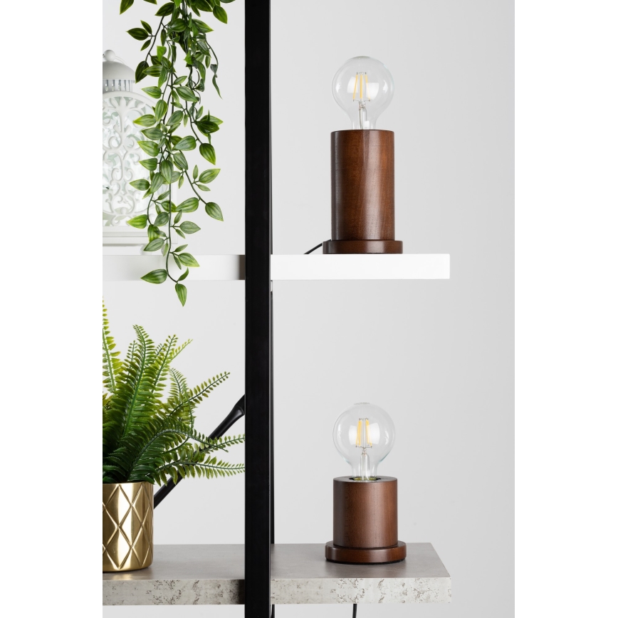 Stolní lampa TASSE 1xE27/25W/230V buk