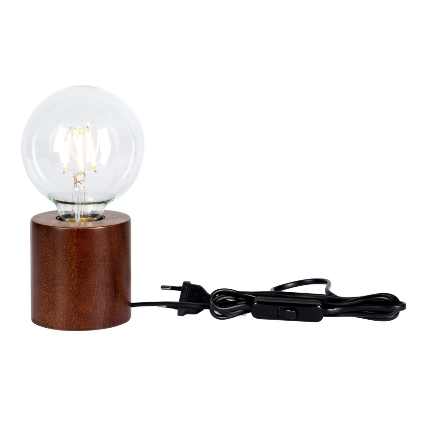 Stolní lampa MINNIE 1xE27/25W/230V buk