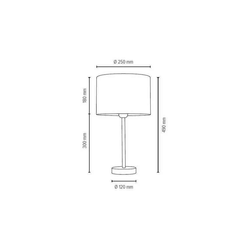 Stolní lampa SCARLETT 1xE27/40W/230V