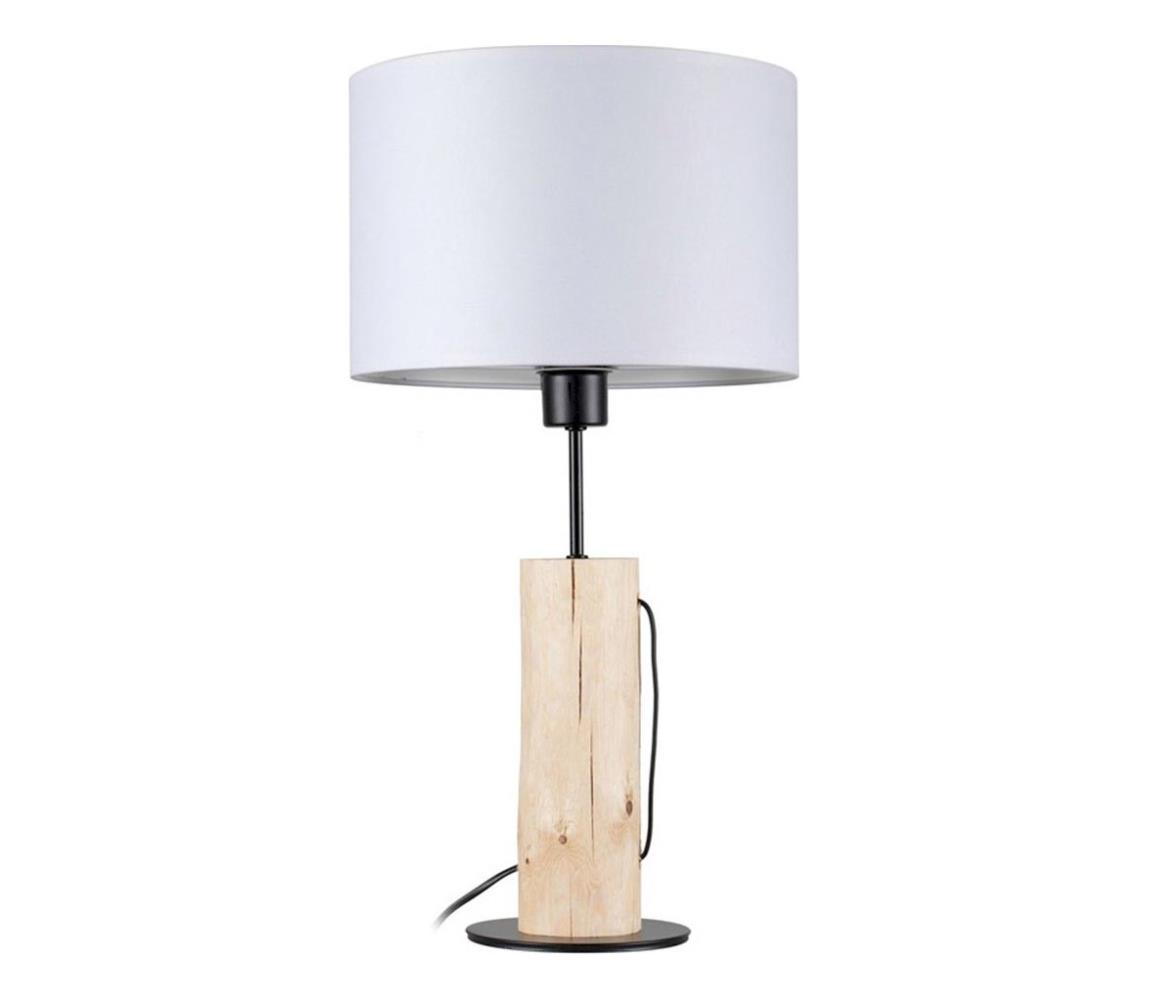 Spot-Light Spot-Light 77626904 - Stolní lampa PINO 1xE27/40W/230V dub SP0345