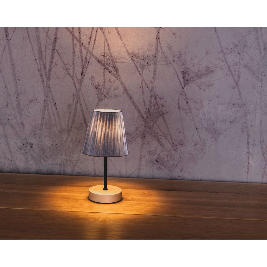 Stolní lampa MILA 1xE14/25W/230V bříza