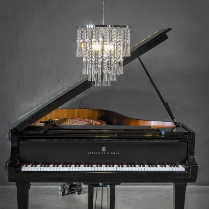 Lustr na tyči LUXORIA 6xG9/28W/230V