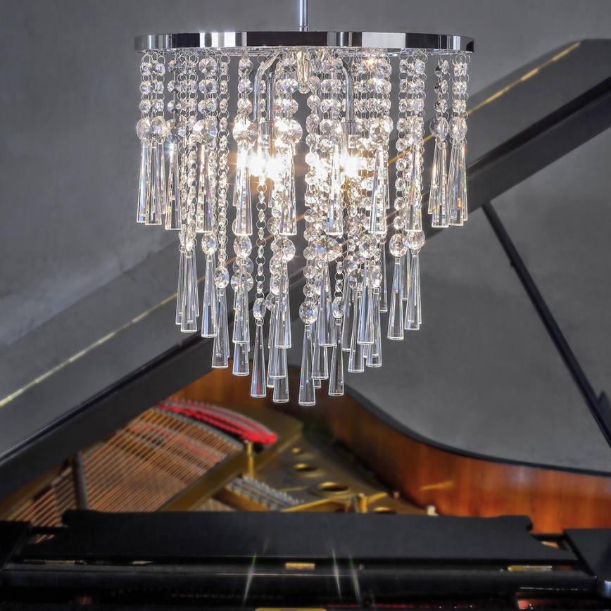 Lustr na tyči LUXORIA 6xG9/28W/230V