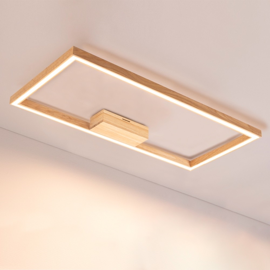 LED Stropní svítidlo RAMME LED/34W/230V matný dub