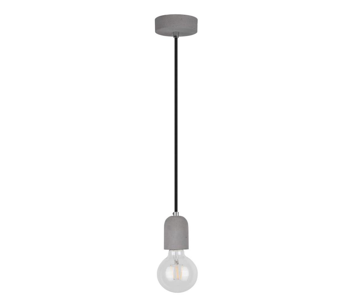 Spot-Light Spot-Light 9779136 - Lustr na lanku AMORY 1xE27/60W/230V beton SP0632