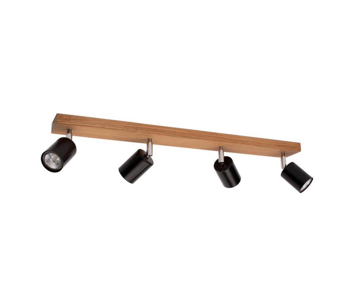 Spot-Light Spot-Light DO2911451 - Stropní bodové svítidlo MANARA 4xGU10/5W/230V borovice SP0914