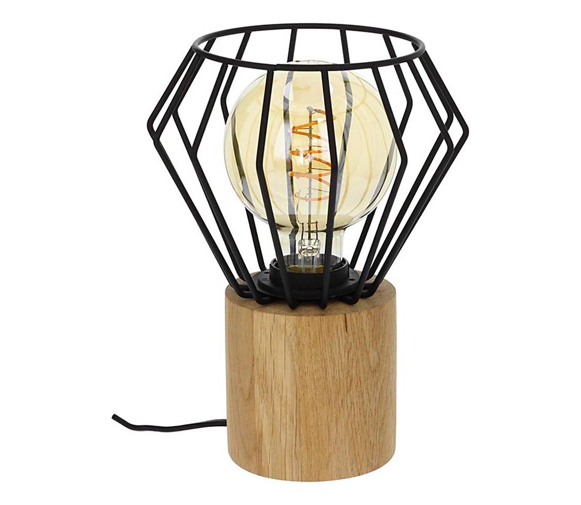 Spot-Light Spot-Light DO63814174 - Stolní lampa VENTI 1xE27/15W/230V dub SP0965