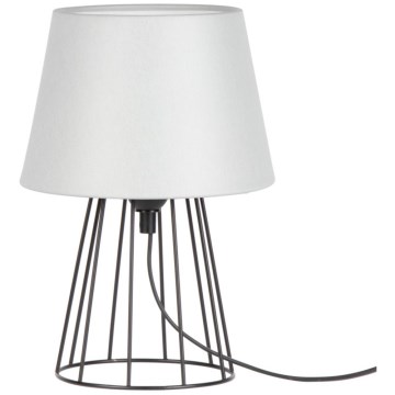 Spot-Light - Stolní lampa MANGOO 1xE27/40W/230V šedá/černá