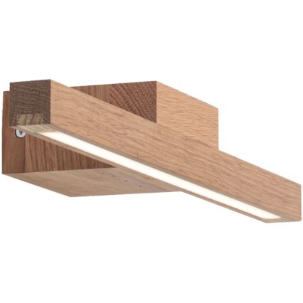 LED Koupelnové osvětlení zrcadla AQUAVIVA LED/6W/230V 40 cm IP44 dub