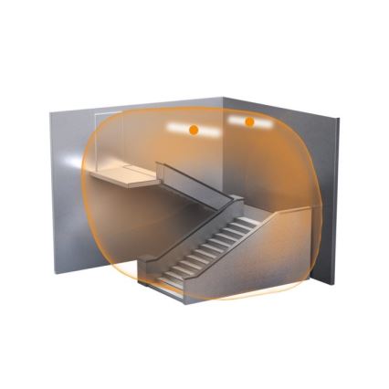 STEINEL 007676 - LED Stmívatelné venkovní svítidlo se senzorem LED/45W IP66