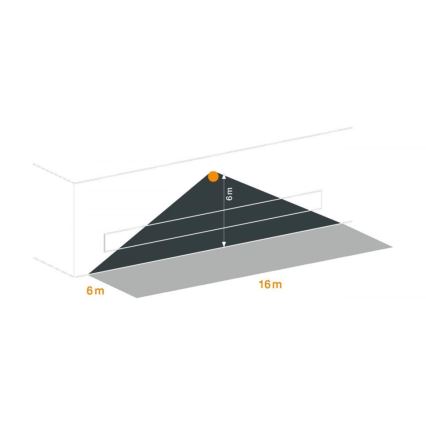 STEINEL 010201 - LED Reflektor XLEDPRO WIDE XL slave LED/48W/230V IP54
