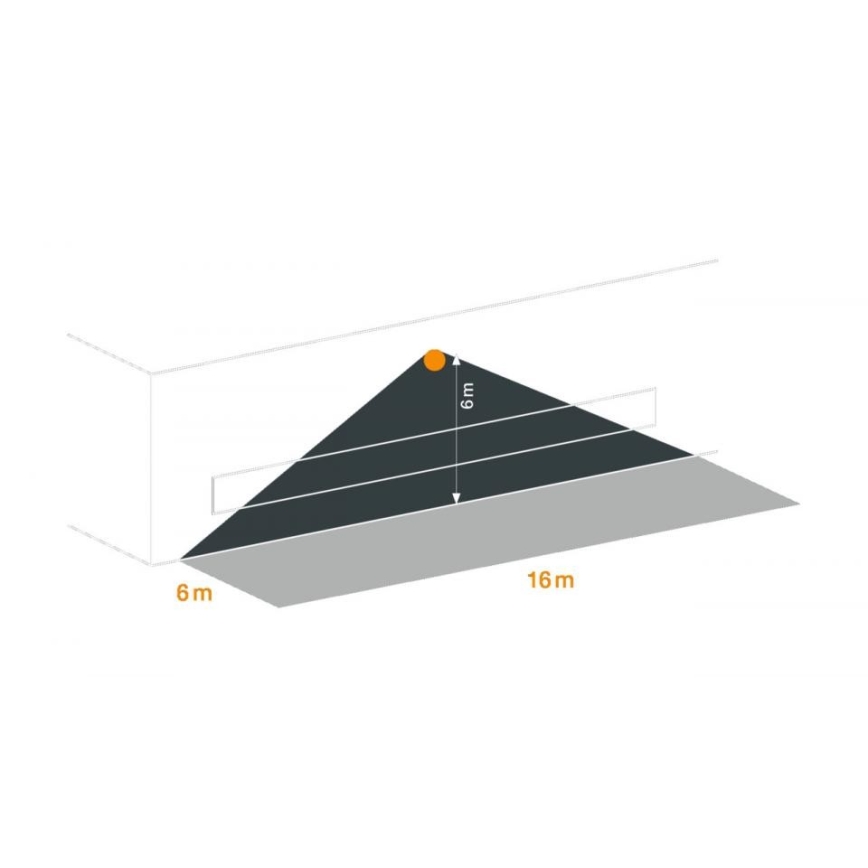 STEINEL 010201 - LED Reflektor XLEDPRO WIDE XL slave LED/48W/230V IP54