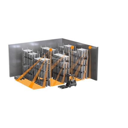 STEINEL 010522 - Venkovní senzor pohybu IS 345 MX Highbay bílý IP54