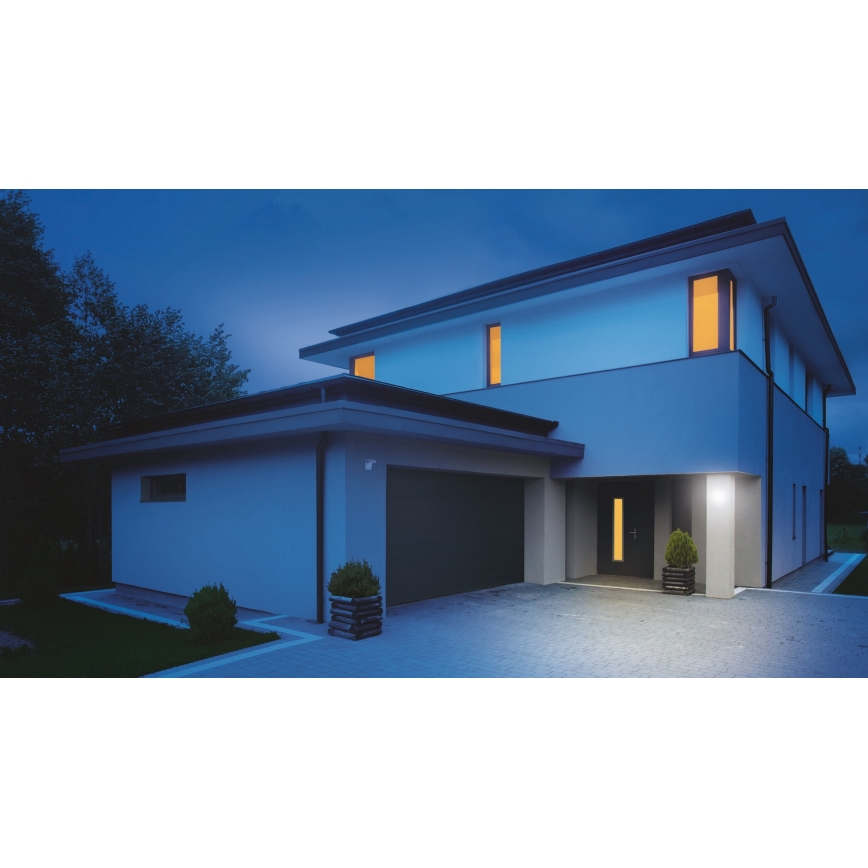 STEINEL 029593 - Venkovní senzor pohybu sensIQ KNX bílý IP54 + dálkové ovládání