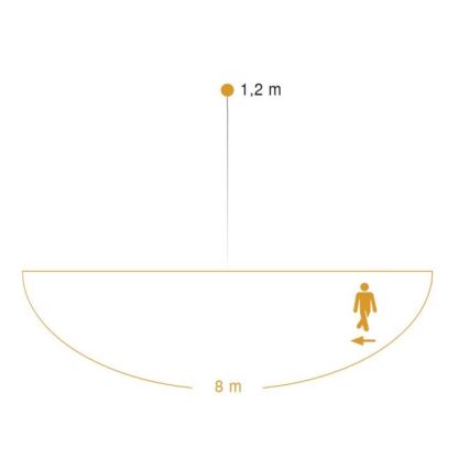 STEINEL 032883 - Senzor pohybu HF180 COM1 230V bílý