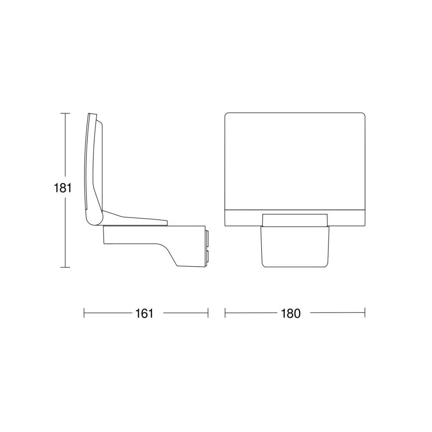 STEINEL 033095 - LED reflektor XLED home 2 SL LED/13W/230V IP44