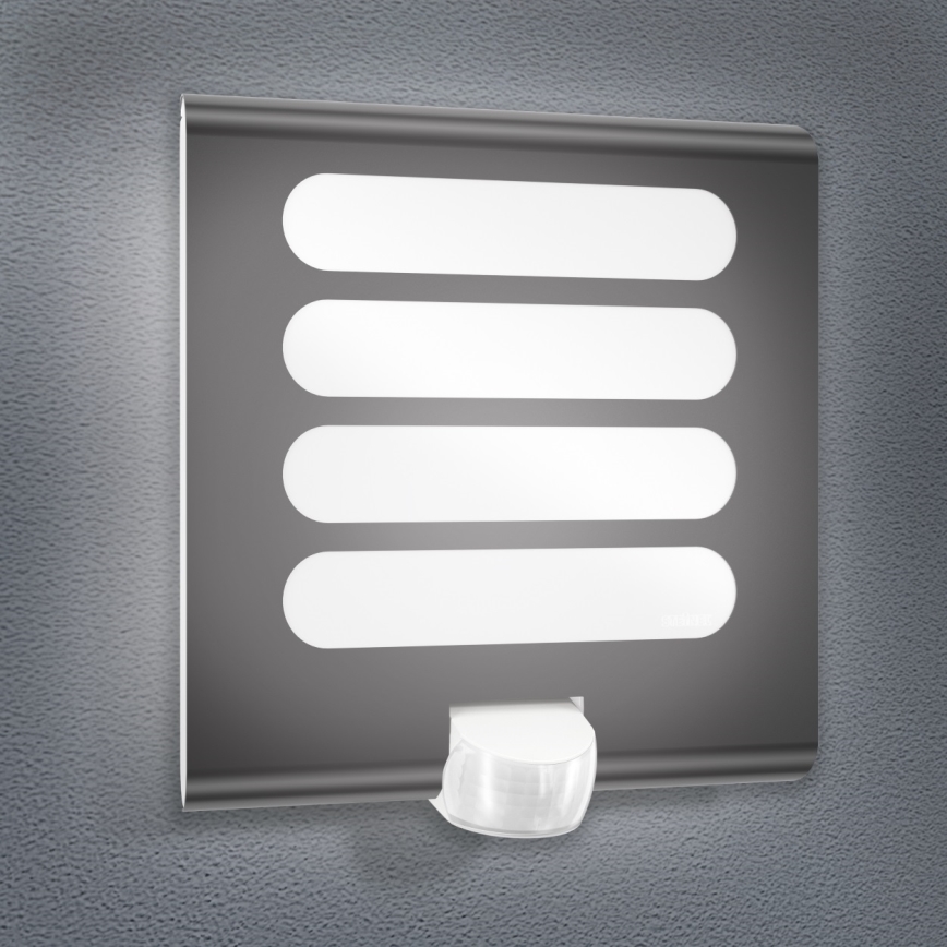 STEINEL 033224 - LED Venkovní svítidlo se senzorem L224LED LED/7,5W antracit