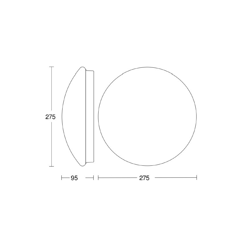STEINEL 035105 - LED Koupelnové svítidlo se senzorem RS 16 LED G LED/9,5W/230V IP44