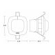 Steinel 035204 - Senzor pohybu s prezenčním čidlem IR QUATTRO HD DALI PLUS