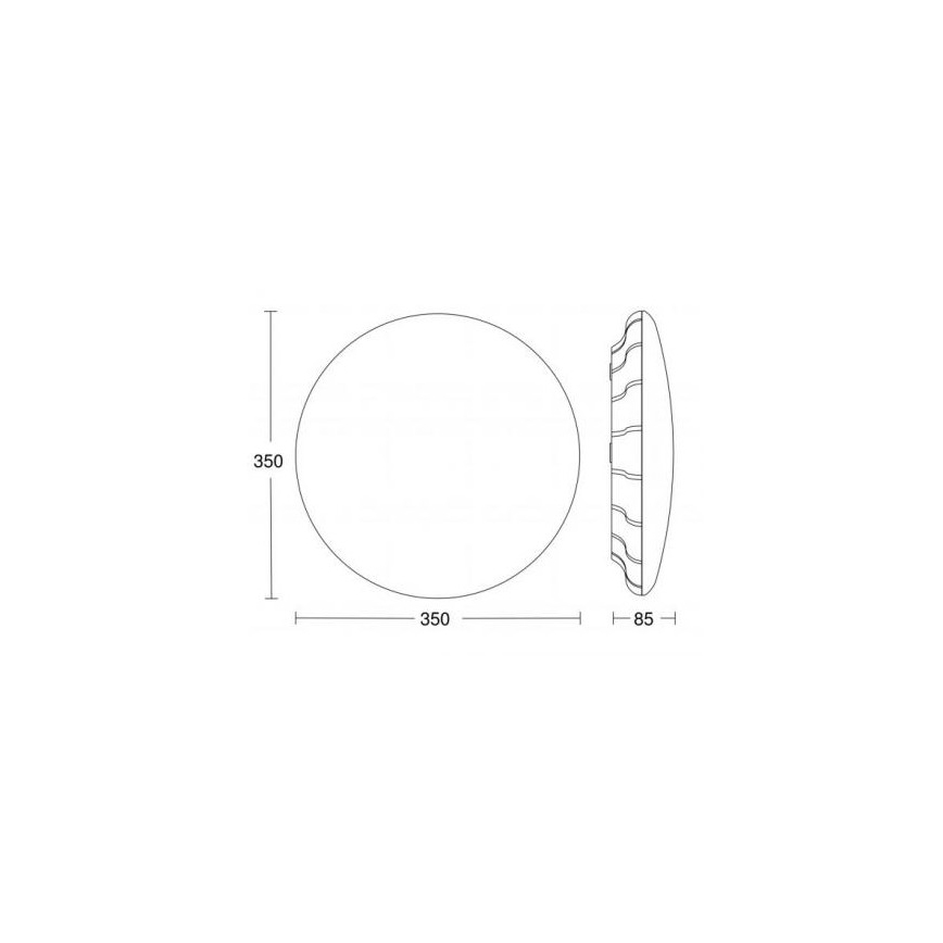 Steinel 035839 - LED Stropní svítidlo se senzorem RS PRO LED/26W/230V 4000K