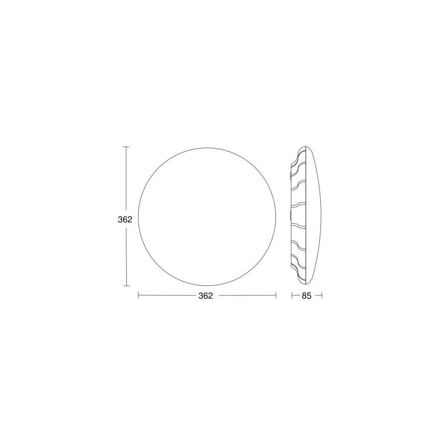 Steinel 035853 - LED Stropní svítidlo se senzorem RS PRO LED/26W/230V 3000K