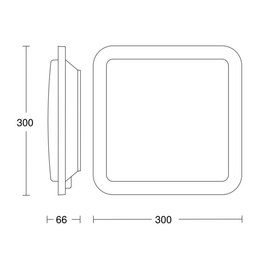 Steinel 052539 - LED Stropní svítidlo se senzorem LED/9,5W/230V