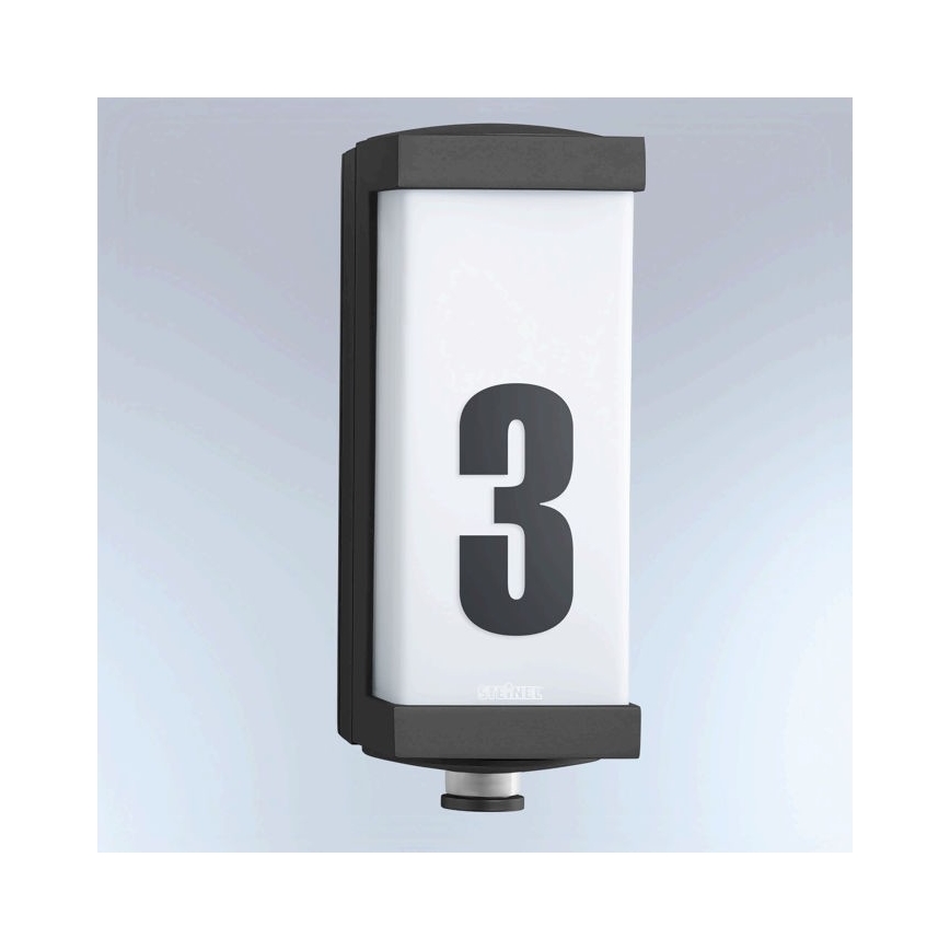 STEINEL 053116 - LED Venkovní nástěnné svítidlo se senzorem L666 LED/9W/230V IP44