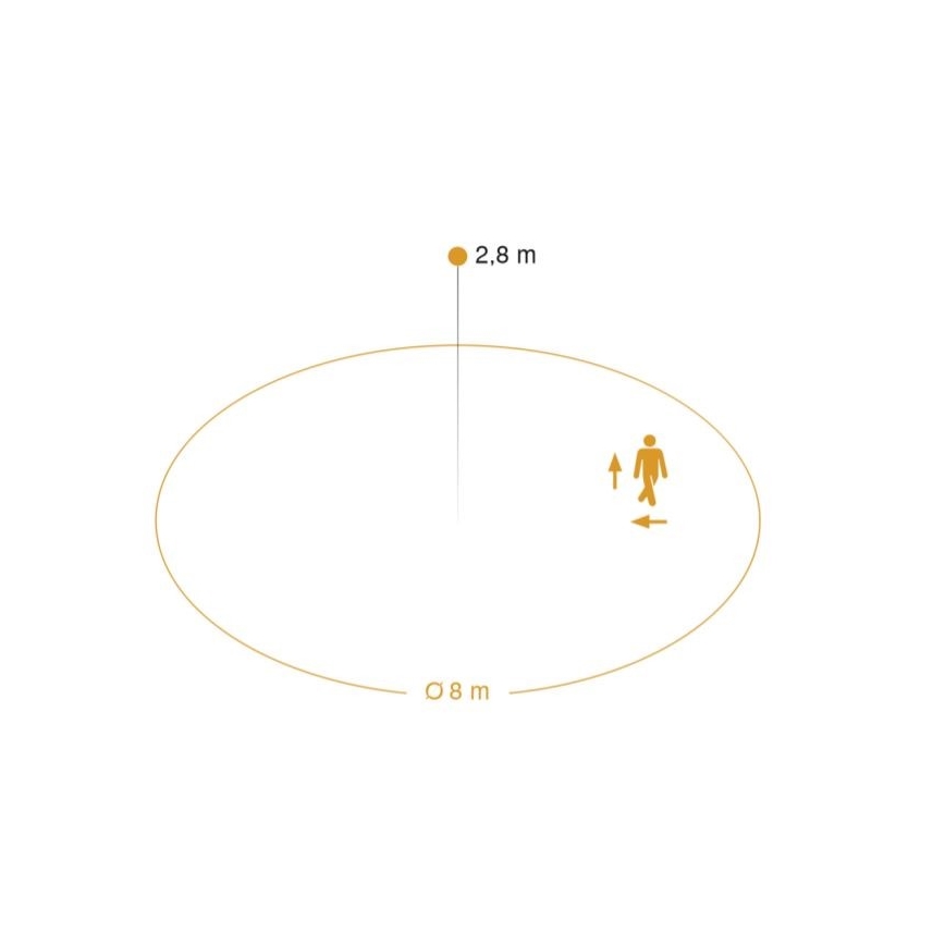 Steinel 056063 - LED Venkovní svítidlo se senzorem RS PRO LED/9,5W/230V IP54