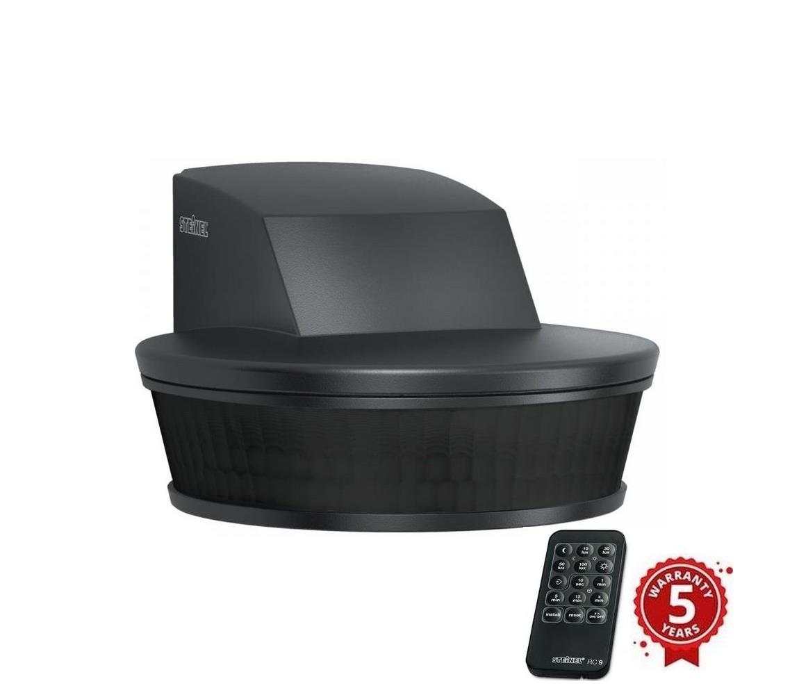 Steinel Steinel 056650 - Senzor pohybu SensIQ S IP54 černá ST056650