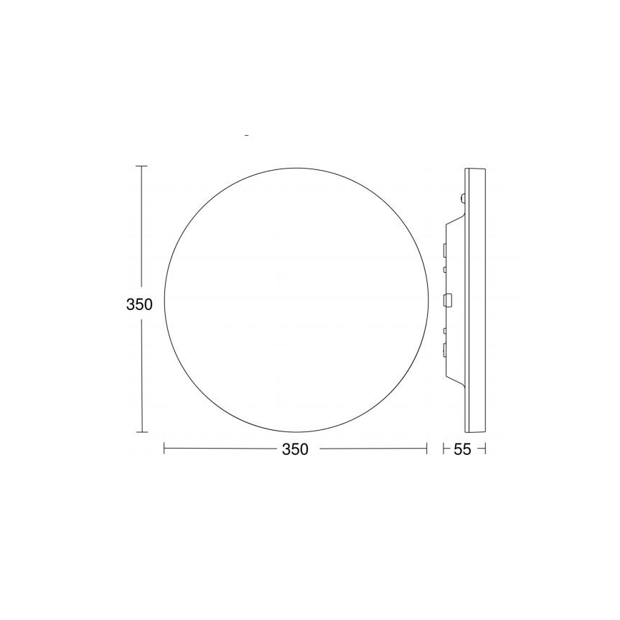 Steinel 057107 - LED Stropní svítidlo se senzorem RS PRO LED/16W/230V IP40 3000K