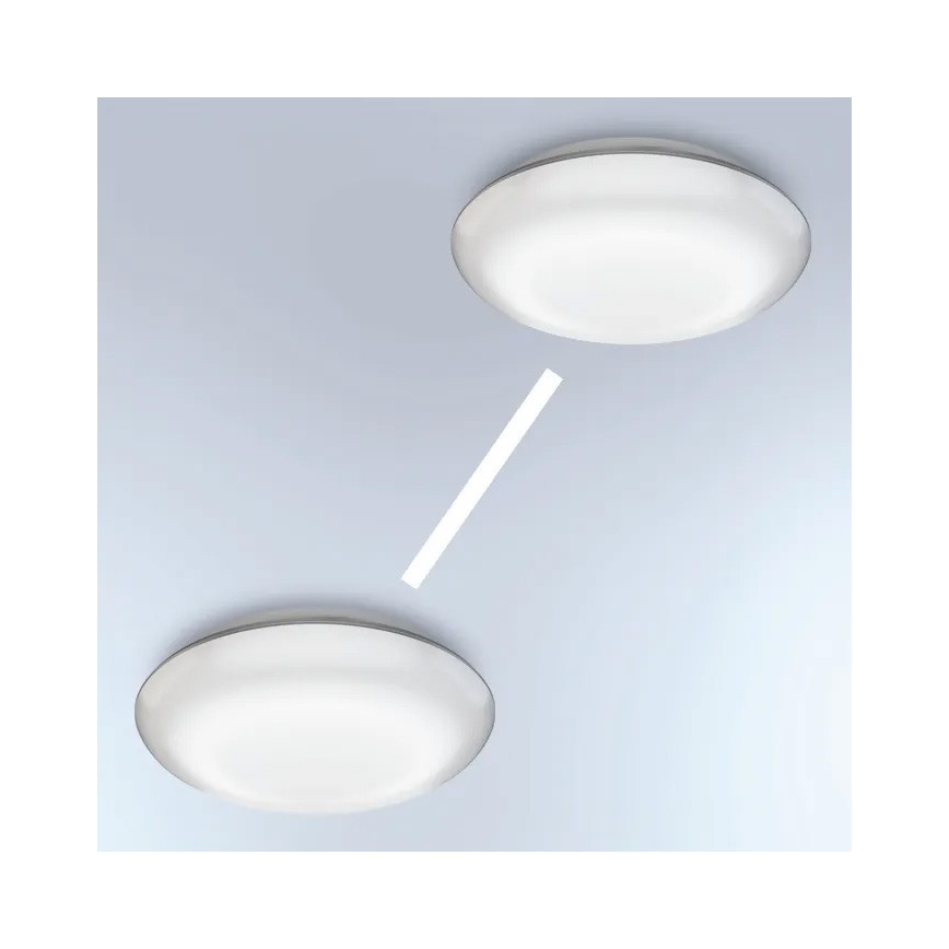 STEINEL 057589 - LED Venkovní stropní svítidlo se senzorem QUATTRO LED/14W/230V IP54 4000K