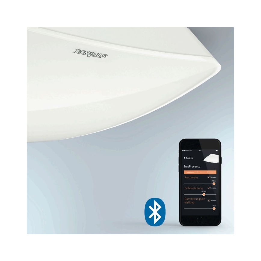 STEINEL 057916 - Venkovní senzor pohybu TRUE PRESENCE COM1 IP54