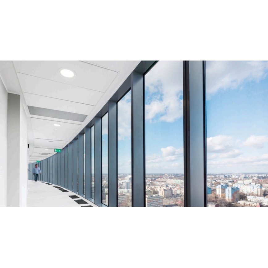 Steinel 057992 - Prezenční hlásič Hallway COM2 IP54 bílá