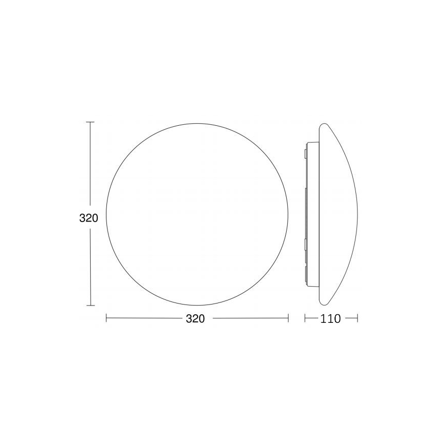 Steinel 058579 - LED Koupelnové stropní svítidlo se senzorem RS PRO LED/16W/230V IP54 4000K