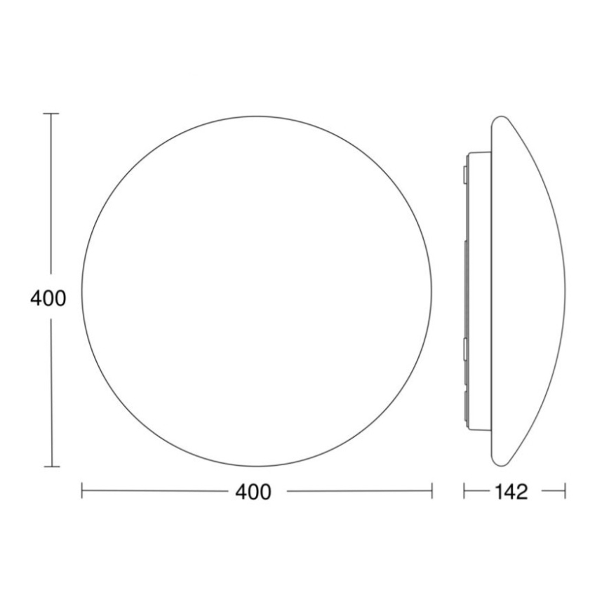 STEINEL 058593 - LED Koupelnové stropní svítidlo se senzorem RS PRO LED/20W/230V 4000K IP54
