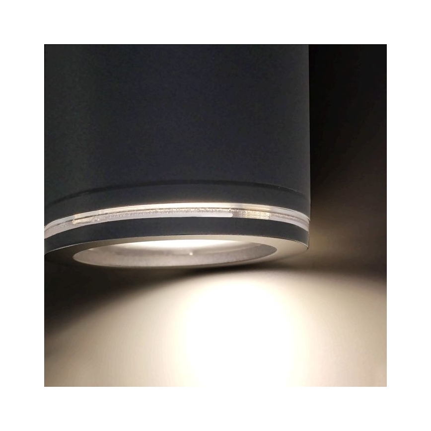 STEINEL 058654 - LED Venkovní nástěnné svítidlo se senzorem SPOT DUO 2xGU10/7,5W/230V IP44