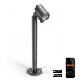 Steinel 058678 - LED Venkovní lampa se soumrakovým senzorem SPOT WAY 1xGU10/7,86W/230V IP44 antracit