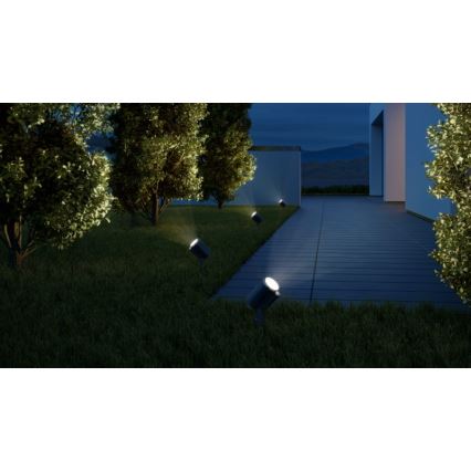 STEINEL 058685 - LED Venkovní lampa se senzorem SPOT GARDEN 1xGU10/7W/230V IP44