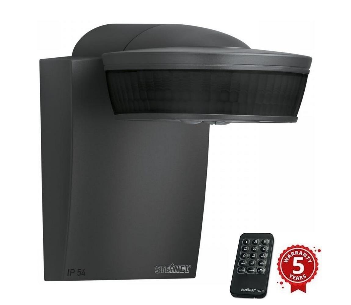 Steinel Steinel 059538 - Senzor pohybu SensIQ IP54 antracit + dálkové ovládání ST059538