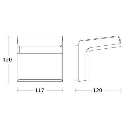 Steinel 059637 - Senzor pohybu iHF 3D KNX IP54 černá