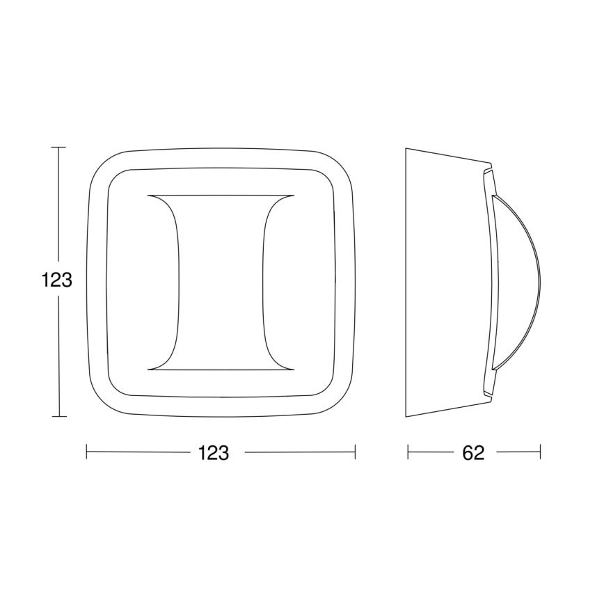 Steinel 064549 - Prezenční hlásič Hallway DALI-2 bílá
