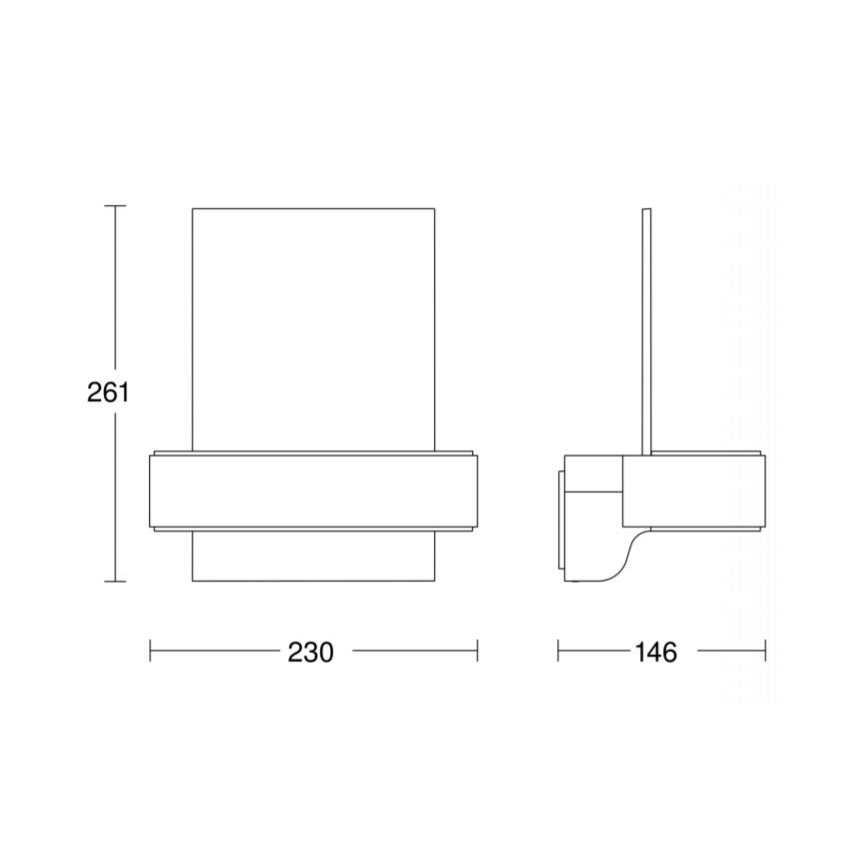 STEINEL 065713 - LED Domovní číslo se senzorem L820 LED/12,5W/230V IP44