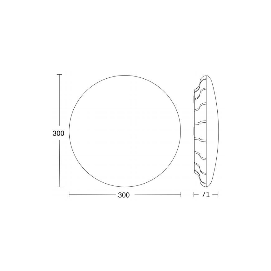 STEINEL 066000 - LED Nouzové stropní svítidlo se senzorem RS PRO LED/13,5W/230V 3000K