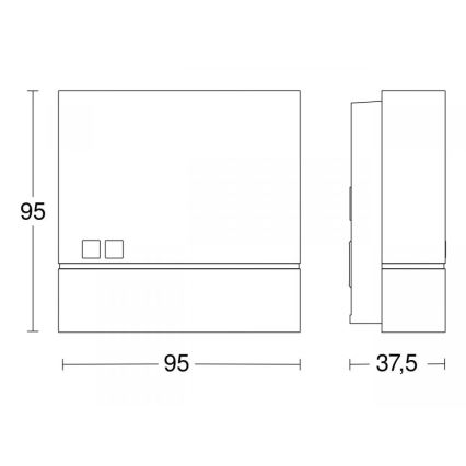 Steinel 066147 - Soumrakový spínač NIGHTMATIQ IP54 bílá